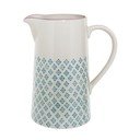 Modro-biely kameninový džbán Bloomingville Patrizia, 2 l