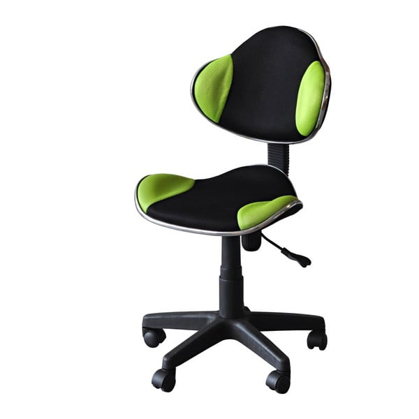 Zeleno-čierna kancelárska stolička SOB Office