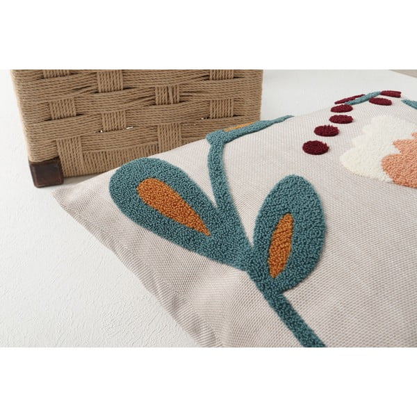 Ľanový dekoračný vankúš 43x43 cm Fresya – Mioli Decor-image-4