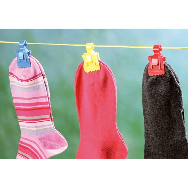 Súprava 7 štipcov na ponožky Wenko Sock-image-3