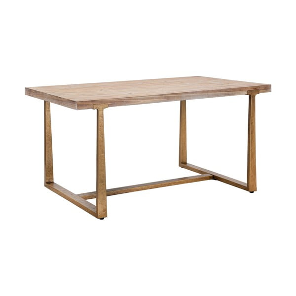 Jedálenský stôl v prírodnej farbe 150x90 cm Ankara – Mauro Ferretti-image-2