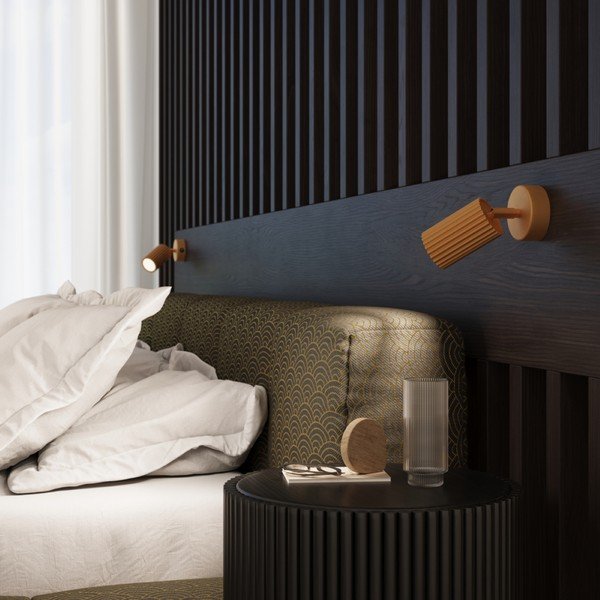 Bodové svietidlo v zlatej farbe 8x16 cm Gleam – Sollux-image-3