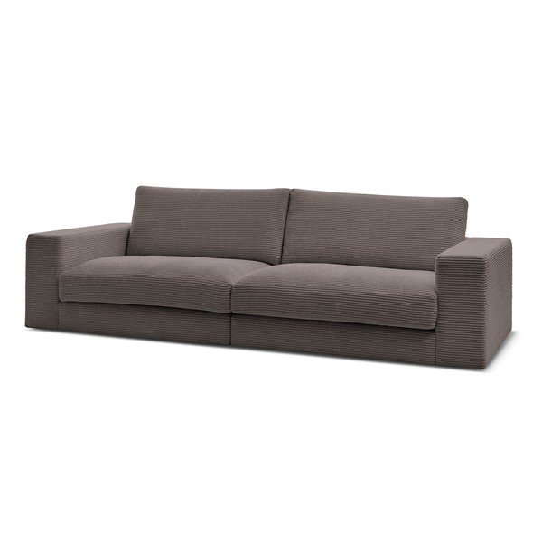 Taupe menčestrová pohovka 274 cm Leonard – Bobochic Paris-image-3