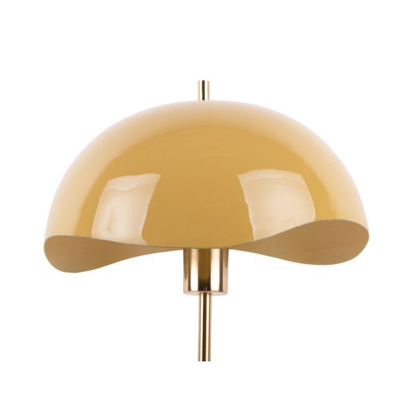 Okrovožltá stolová lampa (výška 56 cm) Waved Dome – Leitmotiv-image-4