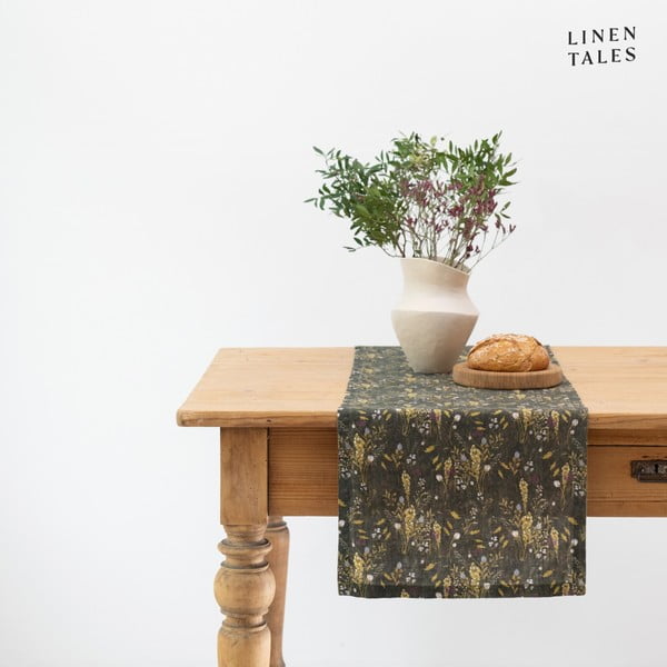 Ľanový behúň na stôl 40x150 cm Woodland – Linen Tales