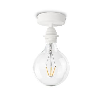 Biele stropné svietidlo Bulb Attack Uno Plus