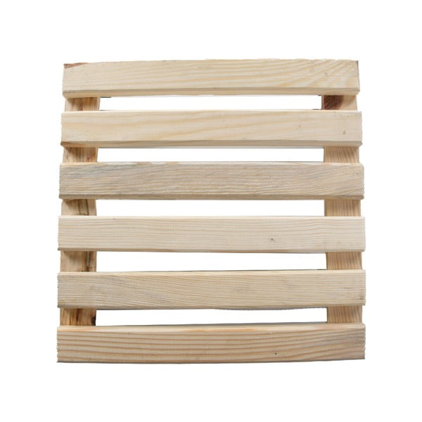 Drevená pojazdná podložka pod kvetináč Esschert Design, 29 x 29 cm-image-2