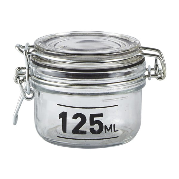 Sklenená dóza s viečkom KJ Collection Jar, 125 ml
