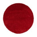 Červený koberec Universal Aqua Liso, ø 80 cm