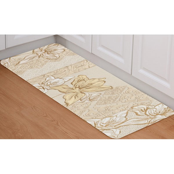 Béžový prateľný behúň 58x240 cm Sandy – Oyo Concept-image-4