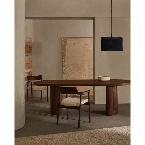 Čierne tienidlo ø 50 cm Mariela – Kave Home-image-2