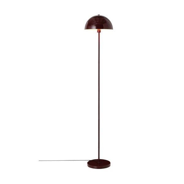 Vínovočervená kovová stojacia lampa (výška  160 cm) Morris – Ellos Home