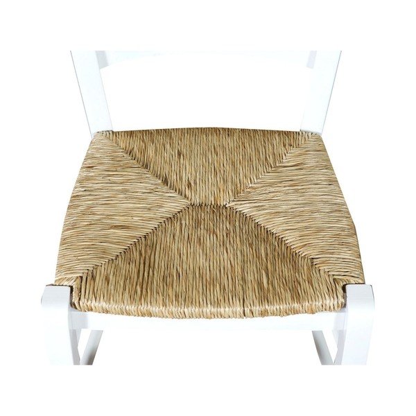 Biela jedálenská stolička z bukového dreva Alis-image-2