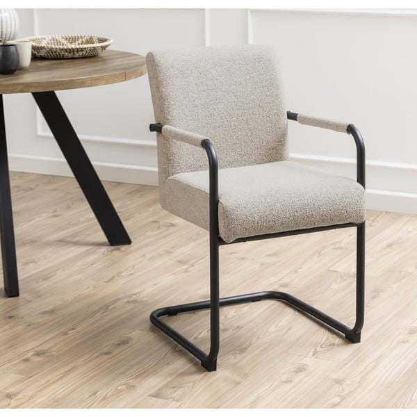 Béžové jedálenské stoličky v súprave 2 ks Adele - Actona-image-1