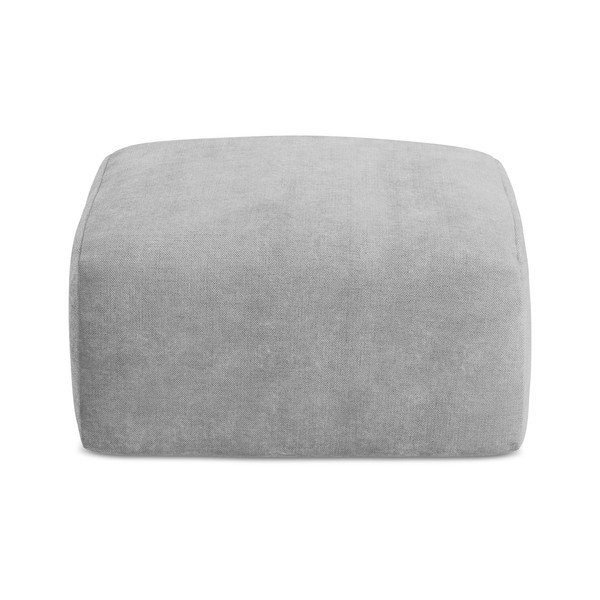 Svetlosivá ženilková podnožka Leila – Makamii