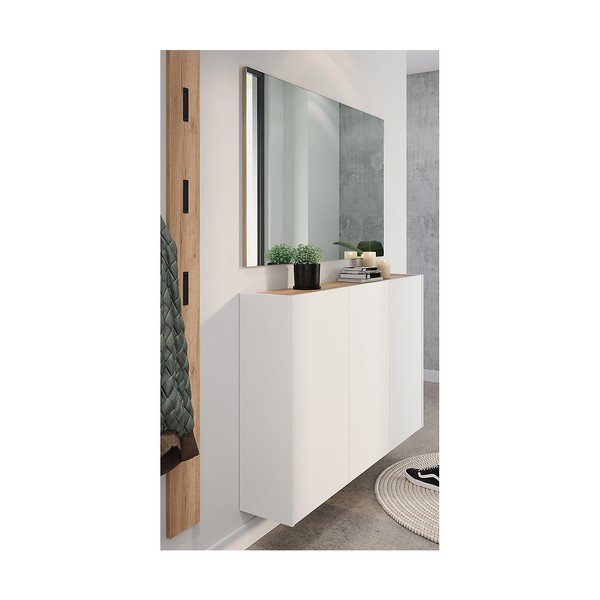 Predsieňová zostava v dekore duba v bielo-prírodnej farbe Libbiano – Germania-image-1