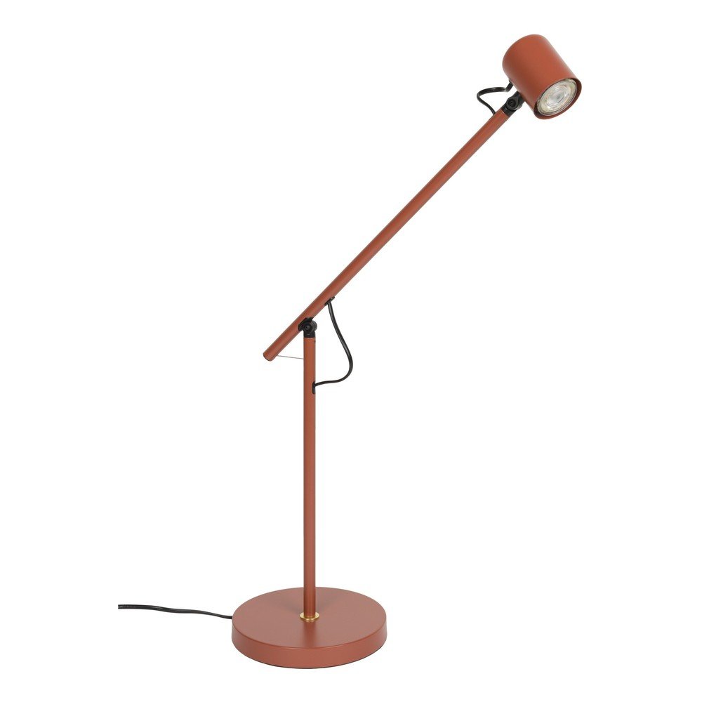 E-shop Červená kovová stolová lampa (výška 45,5 cm) Aero – White Label