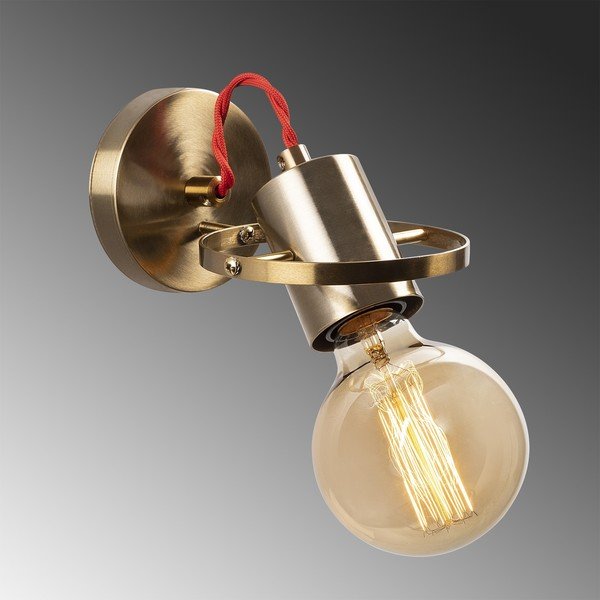 Nástenné svietidlo v zlatej farbe Vaveyla – Opviq lights-image-2