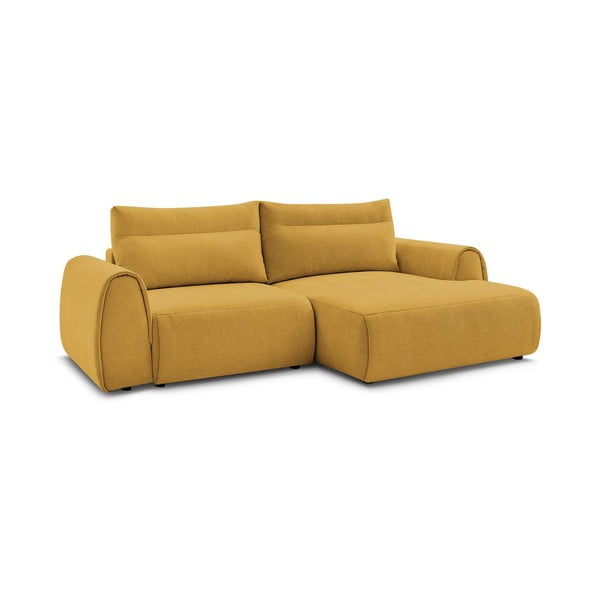 Okrovožltá rohová pohovka Aden – Bobochic Paris-image-3