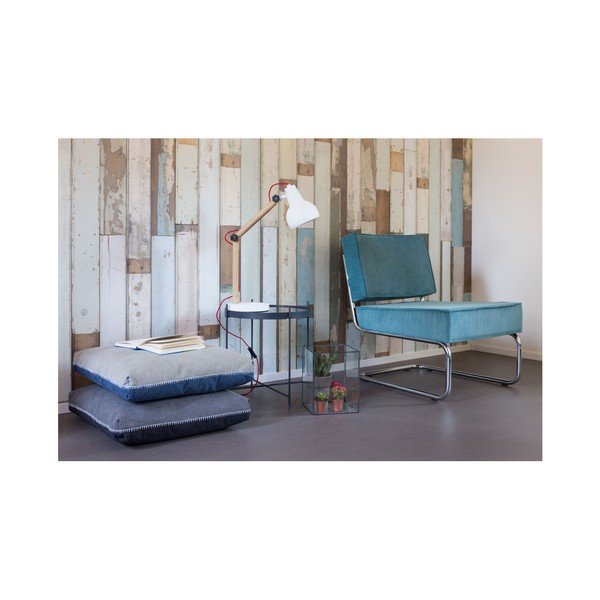 Tyrkysové kreslo Zuiver Rib-image-4