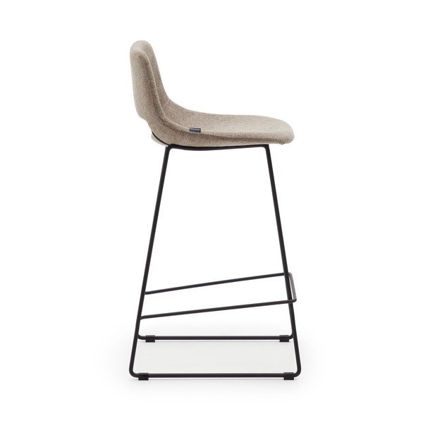 Svetlohnedá barová stolička (výška sedadla 65 cm) Zahara – Kave Home-image-3