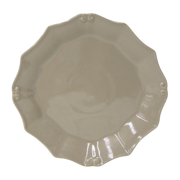 Sivohnedý kameninový dezertný tanier Casafina Vintage Port, ⌀ 21 cm