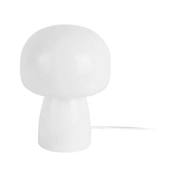 Biela stolová lampa (výška  20 cm) Fervor  – Leitmotiv