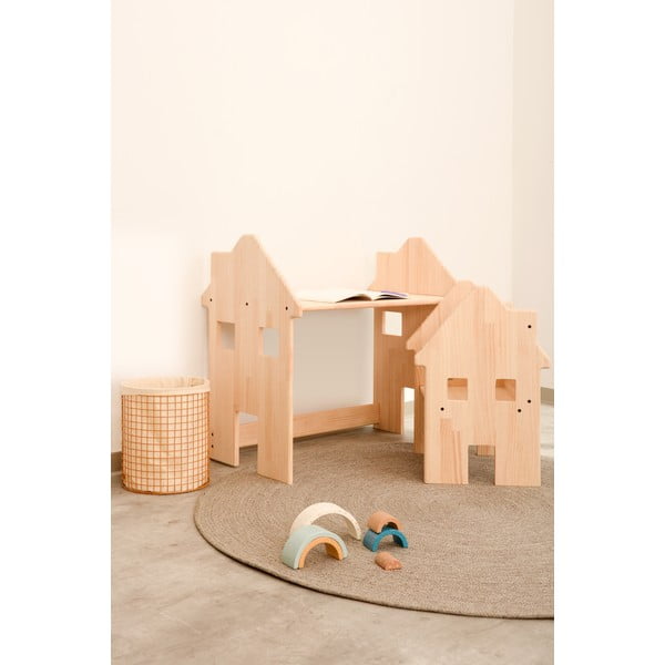 Detský stôl z borovice Little Nice Things HappyHouse-image-4