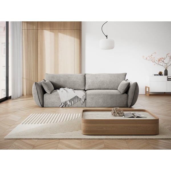Svetlosivá pohovka 208 cm Vanda - Mazzini Sofas-image-1