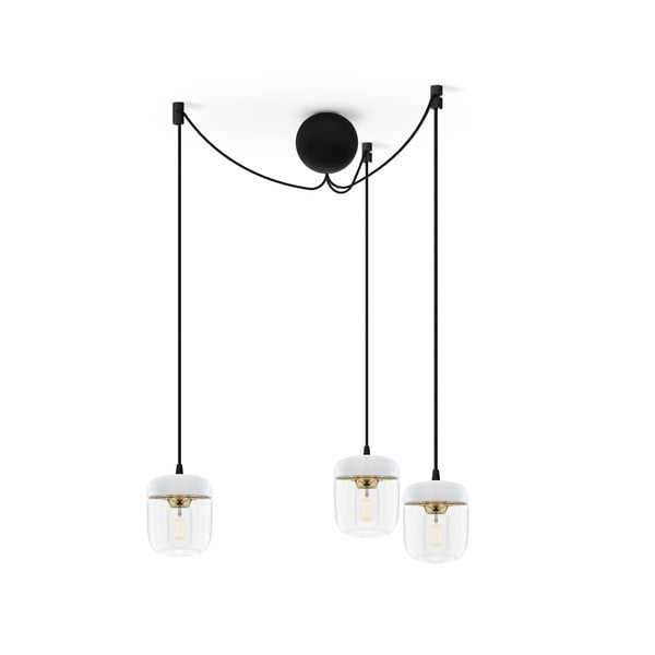 Čierny trojitý závesný kábel k svietidlám UMAGE Cannonball-image-2