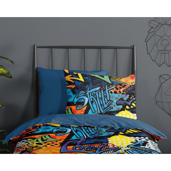 Detské obliečky na jednolôžko/predĺžené z mikrovlákna 140x220 cm Jeff – Good Morning-image-2