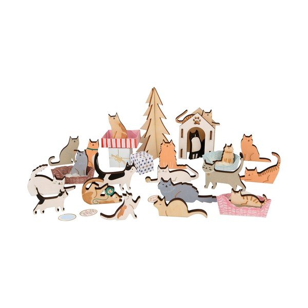 Adventný kalendár Cats - Meri Meri-image-2