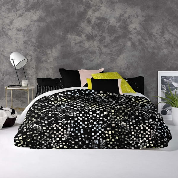 Bavlnená obliečka na paplón Blanc Starlight, 140 × 200 cm-image-1