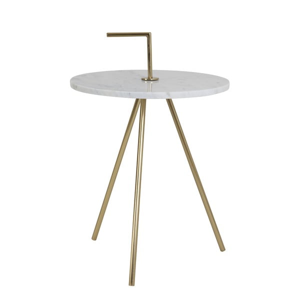 Kovový okrúhly odkladací stolík ø 36.5 cm Moyuta - Light & Living
