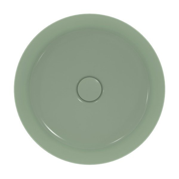 Zelené keramické okrúhle umývadlo ø 40 cm Ipalyss – Ideal Standard-image-2
