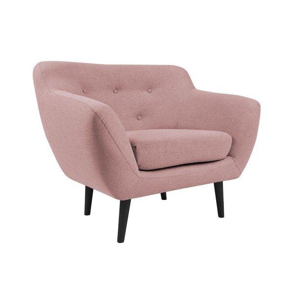 Ružové kreslo Mazzini Sofas Piemont-image-2