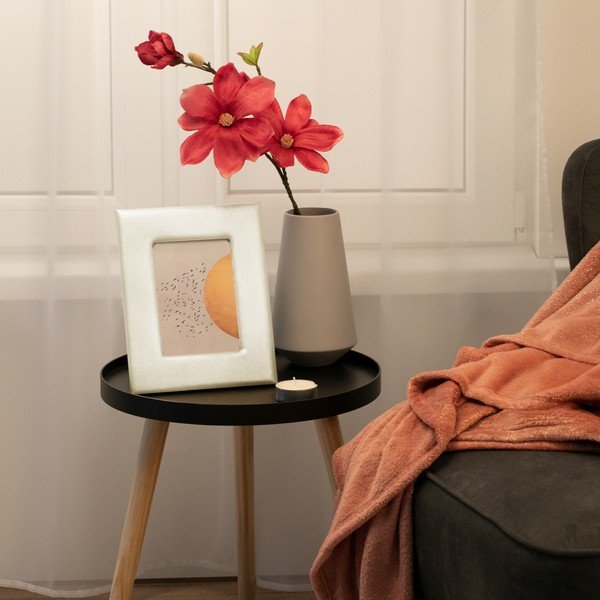 Krémovobiely plastový stojací rámček 19x24 cm Shina – Restilo-image-1