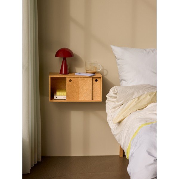 Nástenná polica z dubového dreva Hübsch Herringbone-image-4