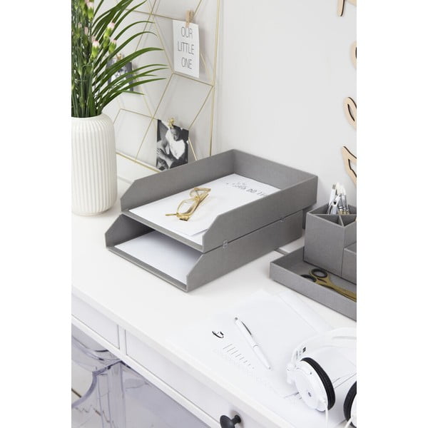 Kartónové organizéry na dokumenty v súprave 2 ks Hakan – Bigso Box of Sweden-image-2