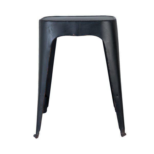 Čierna stolička Clayre & Eef Metal-image-1