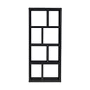 Čierna knižnica 70x159 cm Berlin – TemaHome