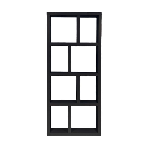 Čierna knižnica 70x159 cm Berlin – TemaHome