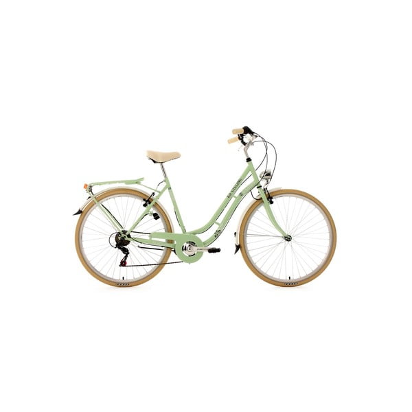 Bicykel City Bike Casino Green, 28", výška rámu 53 cm