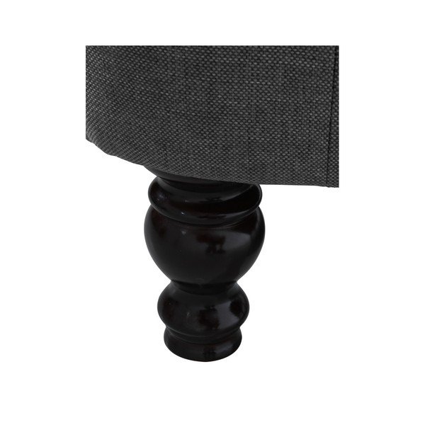 Čierne kreslo ušiak Max Winzer Mareille Black-image-2