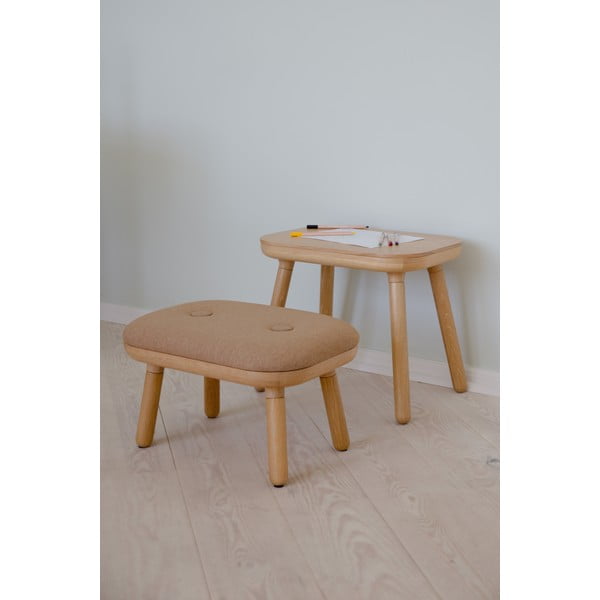 Stolička vo svetlohnedo-prírodnej farbe Paff Low – UMAGE-image-4