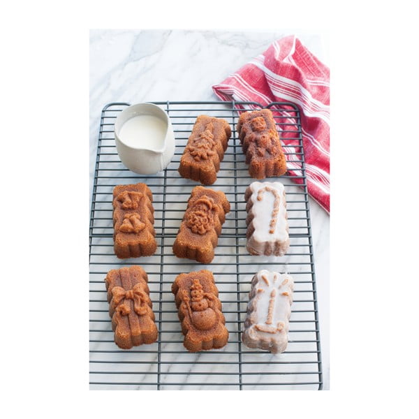 Forma na 8 sušienok Shortbread v striebornej farbe Nordic Ware Christmas, 1,4 l-image-2