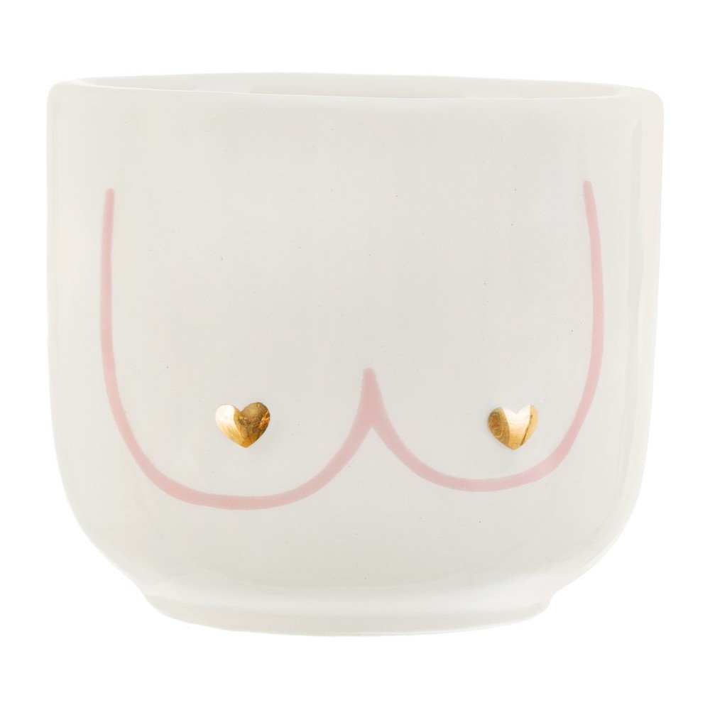 E-shop Keramický obal na kvetináč ø 8 cm Girl Power – Sass & Belle