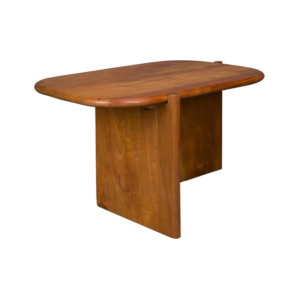 Konferenčný stolík z masívu akácie v prírodnej farbe 50x75 cm Feller – Dutchbone-image-2