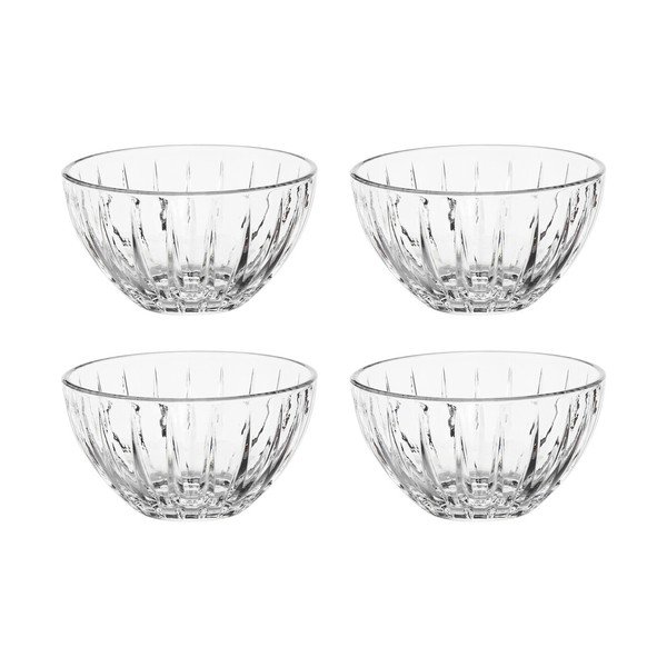 Sklenené misky v súprave 4 ks na zmrzlinu Beaufort – Premier Housewares