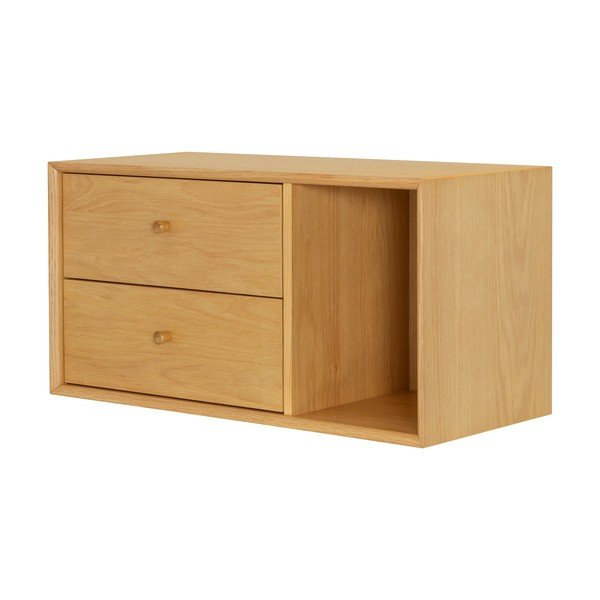 Komponent - zásuvky v dekore duba v prírodnej farbe 43x33 cm Z – Tenzo-image-1